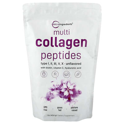 Micro Ingredients, Collagen Peptides, Original, 1 lb (454 g)