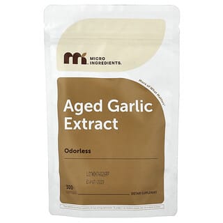 Micro Ingredients, 脱臭陈蒜提取物，300 粒软胶囊（每粒软胶囊 250 毫克）