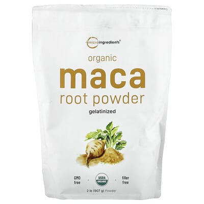 Micro Ingredients, Organic Maca Root Powder, 2 lbs (907 g)