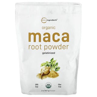 Micro Ingredients, Radice di maca biologica in polvere, 907 g