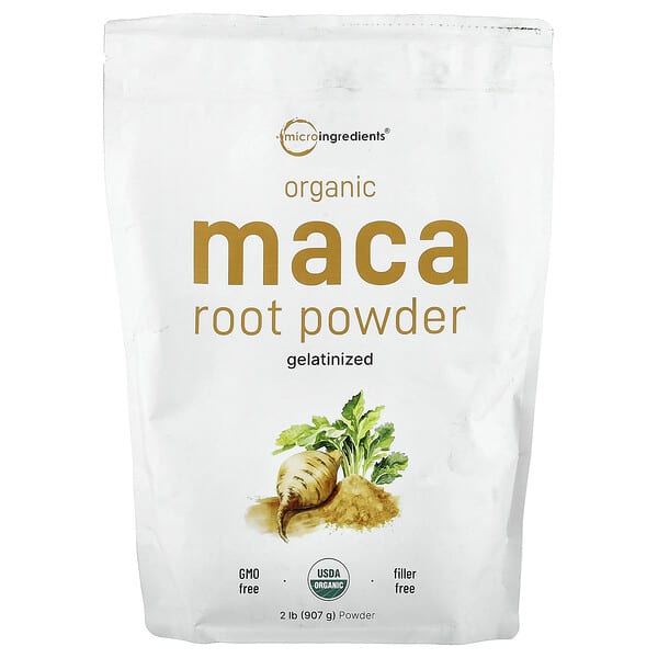 Organic Maca Root Powder, 2 lb (907 g)