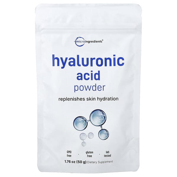 Micro Ingredients, 히알루론산 분말, 50g(1.76oz)