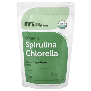 Micro Ingredients, Organic Spirulina Chlorella, 2,500 Tablets