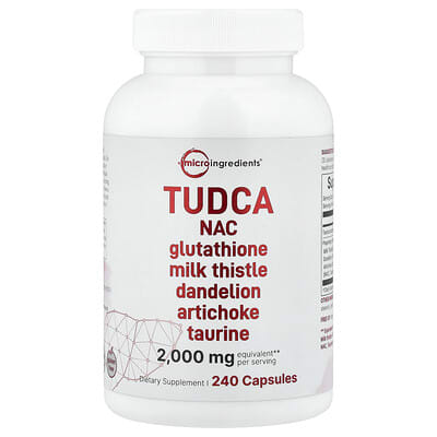 Micro Ingredients, TUDCA, 240 Capsules