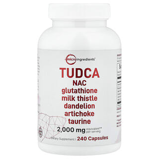 Micro Ingredients, TUDCA, 240 capsules
