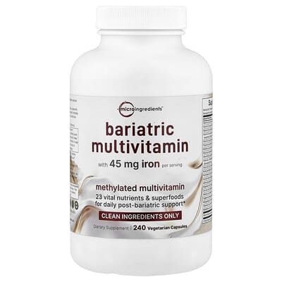 Micro Ingredients, Weight Support Multivitamin, 240 Vegetarian Capsules