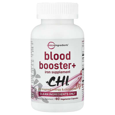 Micro Ingredients, Blood Helper+, 60 Vegetarian Capsules