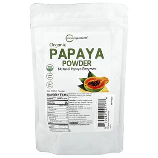 Micro Ingredients, Organic Papaya Powder, 8 oz (227 g)
