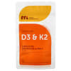 Vitaminas D3 y K2, 90 cápsulas blandas