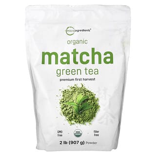 Micro Ingredients, Poudre de thé vert matcha biologique, 907 g