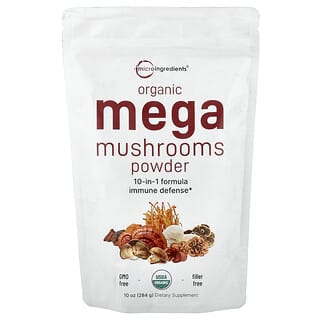 Micro Ingredients, Organic Mega Mushrooms Powder, 10 oz (284 g)