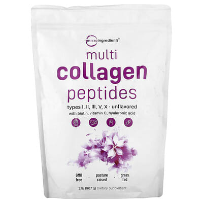 Norland Micro Ingredients, Multi Collagen Peptides, Unflavored, 2 lb (907 g) supplement Uganda UGX 198479