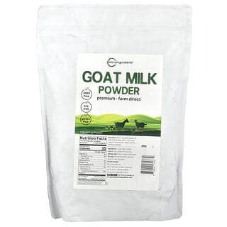 Micro Ingredients, Leche de cabra en polvo, 907 g (2 lb)