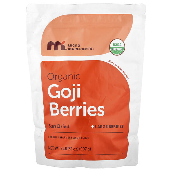 Micro Ingredients, オーガニックゴジベリー、907g（32オンス）