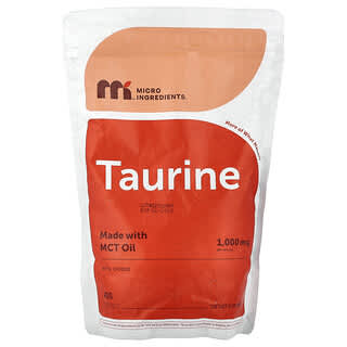 Micro Ingredients, Taurina, 400 cápsulas blandas