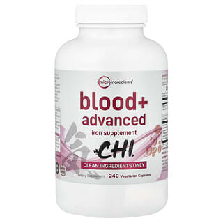Micro Ingredients, Blood + Advanced, 240 capsule vegetariane