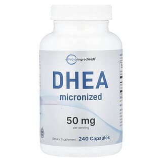 Micro Ingredients, DHEA, 240 Capsules (25 mg per Capsule)