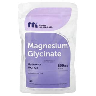 Micro Ingredients, Глицинат магния, 240 капсул (266,66 мг в 1 капсуле)