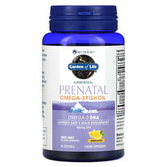Minami Nutrition, Supercritical Prenatal, Omega-3 Fish Oil, Lemon, 60 Softgels