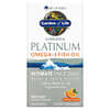 Platinum, aceite de pescado con Omega-3, sabor a naranja, 60 cápsulas blandas