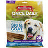 Once Daily, Superfood Dental Chew, Skin, Coat and Teeth, For Large To Extra Large Dogs, 28 Chews, 2.2 lbs (1 kg)
