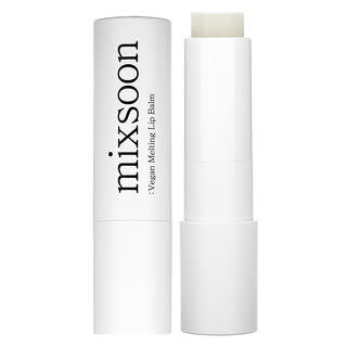 Mixsoon, Bálsamo Labial de Derretimento Vegano, 01 Transparente, 4,14 oz (4,1 g)