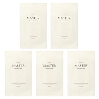 Mixsoon, Master, Deep Barrier Beauty Mask, 5 Sheet Masks, 1.05 oz (30 g)