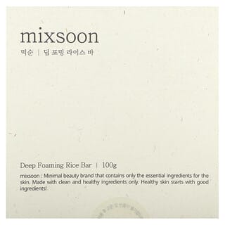 Mixsoon, Рисовый батончик с глубоким вспениванием, 100 г (3,52 унции)
