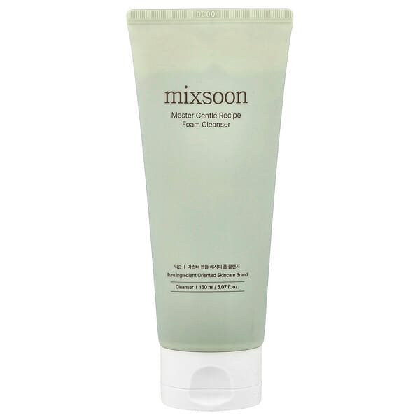 Mixsoon, 溫和泡沫潔面乳，5.07 液量盎司（150 毫升）