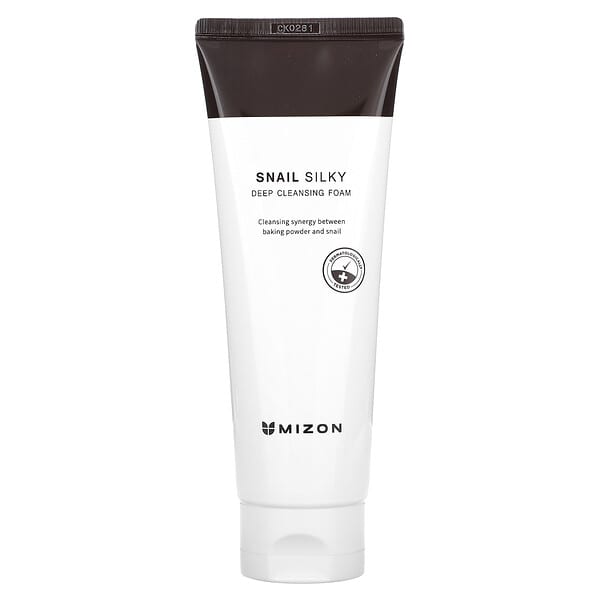 Mizon, 스네일 실키 딥 클렌징 폼, 150g(5.29oz)