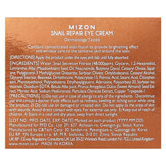 Mizon, Crème pour les yeux réparatrice à l'escargot, 25 ml