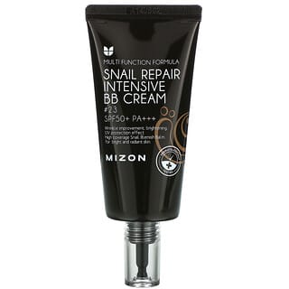 Mizon, كريم BB المكثف لإصلاح الشعر من Snail ، بعامل حماية من الشمس 50+ P +++ ، رقم 23 ، 1.76 أونصة (50 مل)