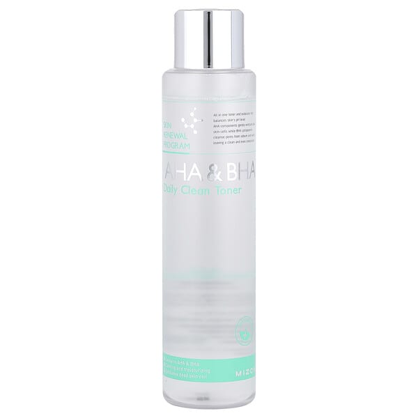 Mizon, AHA 및 BHA 데일리 클린 토너, 150ml(5.07fl oz)