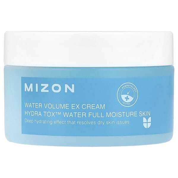 Mizon, 워터 볼륨 EX 크림, 100ml