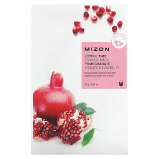 Mizon, Joyful Time Essence Beauty Mask, Pomegranate, 1 Sheet, 0.81 oz (23 g)