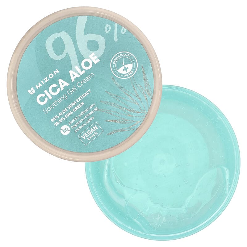 Cica Aloe, %96 Yatıştırıcı Jel Krem, 300 g (10,58 ons)