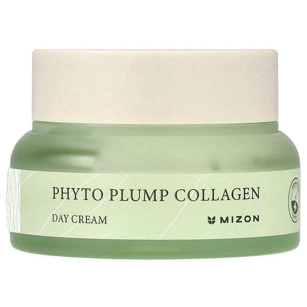 Mizon, 植物豐盈膠原蛋白，日霜，1.69 液量盎司（50 毫升）