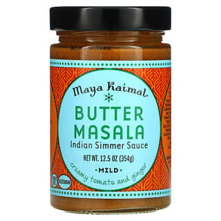 Maya Kaimal, Butter Masala, индийский соус на медленном огне, мягкий, 354 г (12,5 унции)