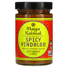 Maya Kaimal, Spicy Vindaloo, Indian Simmer Sauce, Spicy, Zesty Coconut & Chili, 12.5 oz (354 g)