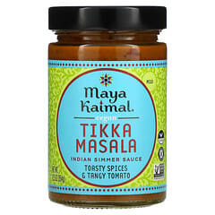 Maya Kaimal, 全素 Tikka Masala，印度炖酱，温和，番茄香辛料和香浓番茄，12.5 盎司（354 克）