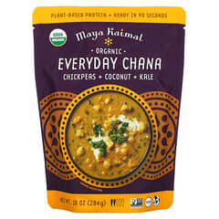 Maya Kaimal, Organic Everyday Chana, Chickpeas + Coconut + Kale, 10 oz (284 g)