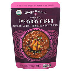 Maya Kaimal, Organic, Everyday Chana, Black Chickpeas, Tamarind, Sweet Potato, 10 oz (284 g)