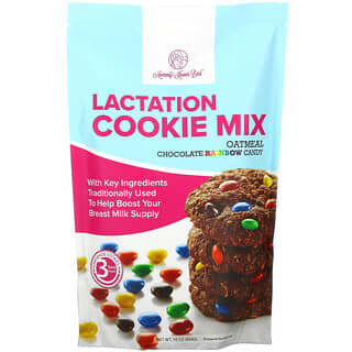 Mommy Knows Best, Lactation Cookie Mix, Keks-Backmischung zur Steigerung der Milchproduktion, Haferflocken-Schokolade-Regenbogen-Bonbon, 454 g (16 oz.)