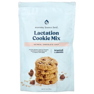Mommy Knows Best, Lactation Cookie Mix, Oatmeal Chocolate Chip, 15 oz (425 g)