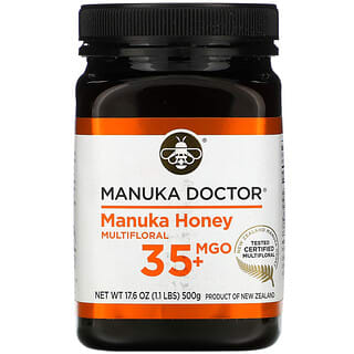 Manuka Doctor, Miel de manuka multifloral, MGO 35+, 500 g (17,6 oz)