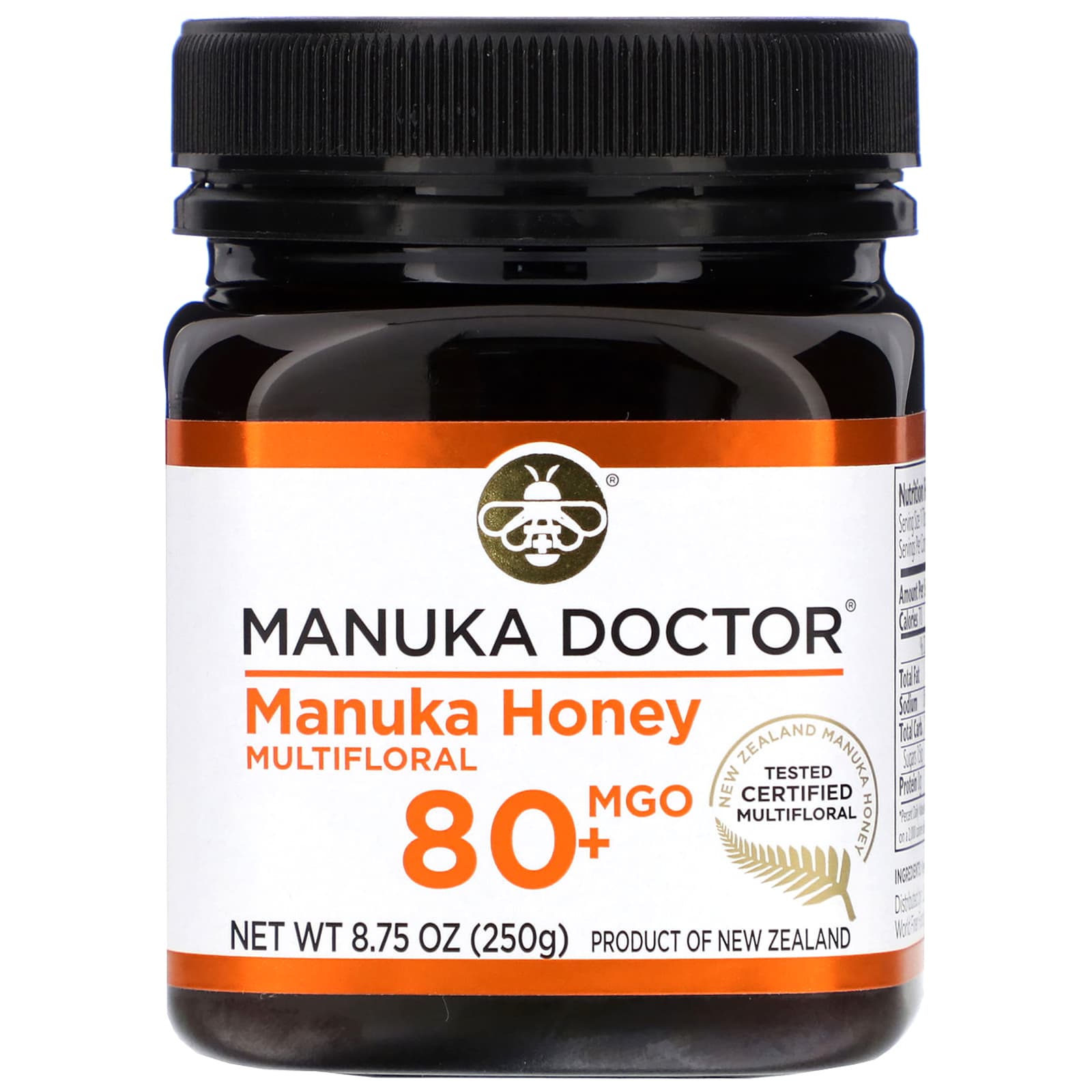 Manuka Doctor 麦卢卡蜂蜜百花蜜 Mgo 80 8 75 盎司 250 克