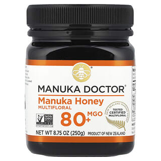 Manuka Doctor, Multifloral Manuka Honey, MGO 80+, 8.75 oz (250 g)