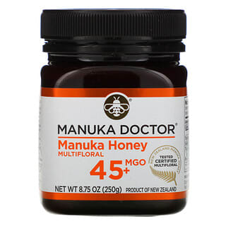 Manuka Doctor, Miel de Manuka multifloral, MGO 45+, 250 g