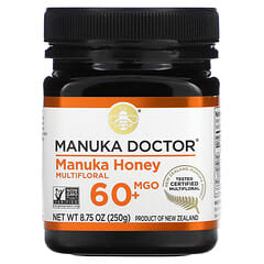 Manuka Doctor, Miel de manuka multifloral, MGO 60+, 250 g (8,75 oz)