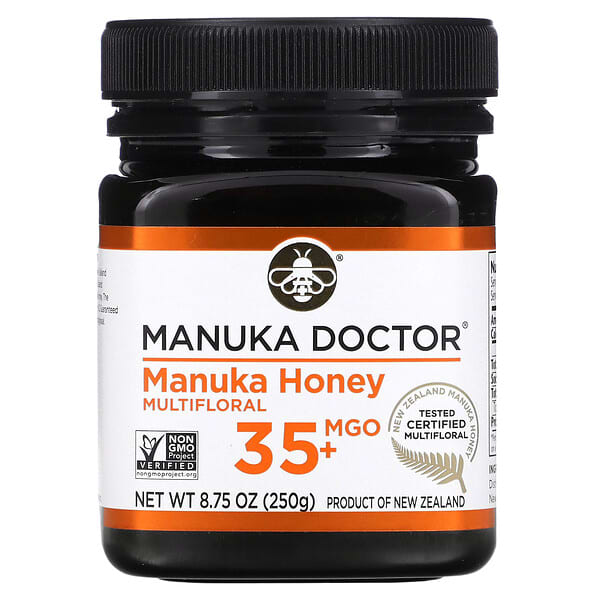 Manuka Doctor, Miel de manuka multifloral, MGO 35+, 250 g (8,75 oz)